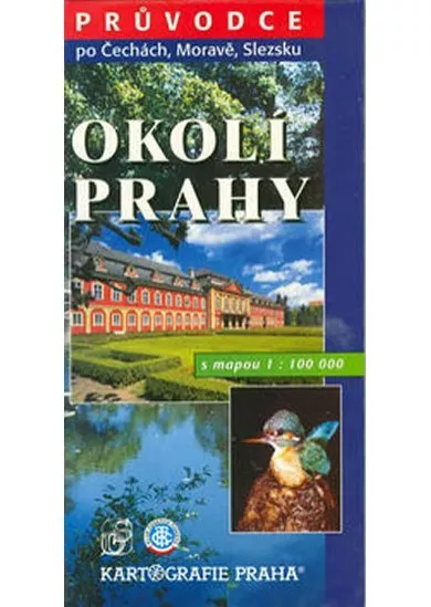 Okolí Prahy s mapou 1:100 000