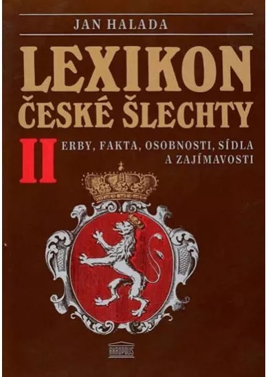 Lexikon české šlechty II.