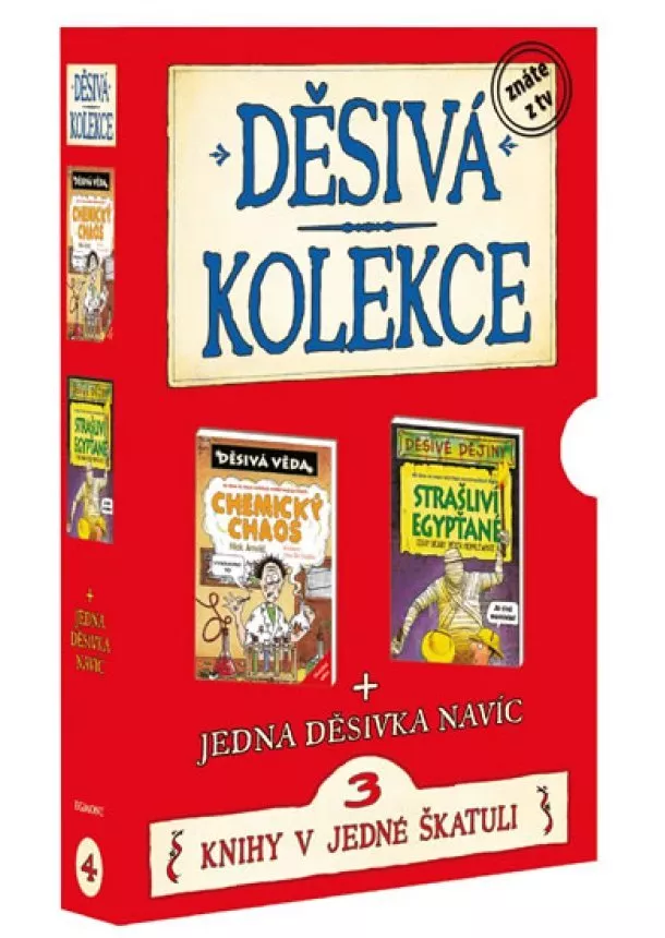 Scholastic - Děsivá kolekce 4 - Chemický chaos + Egyp