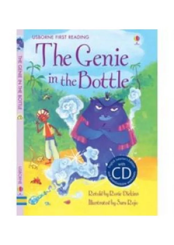 Rosie Dickins - Usborne First 2 - The Genie in the Bottle + CD