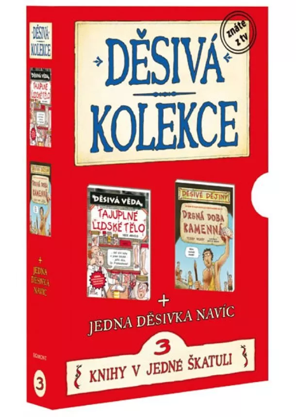 Scholastic - Děsivá kolekce 3 - Tajuplné lidské tělo