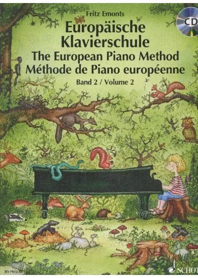 Europäische Klavierschule/The European Piano Method + CD - Band 2 / Volume 2