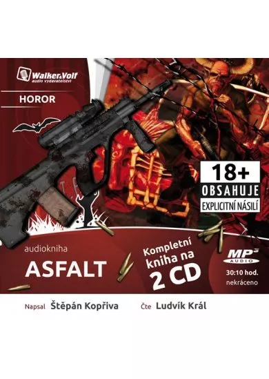 Asfalt - 2 CDmp3 (Čte Ludvík Král)