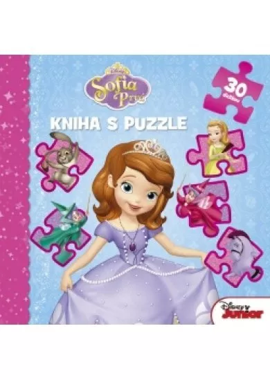 Sofia Prvá - Kniha puzzle - 30 dielikov