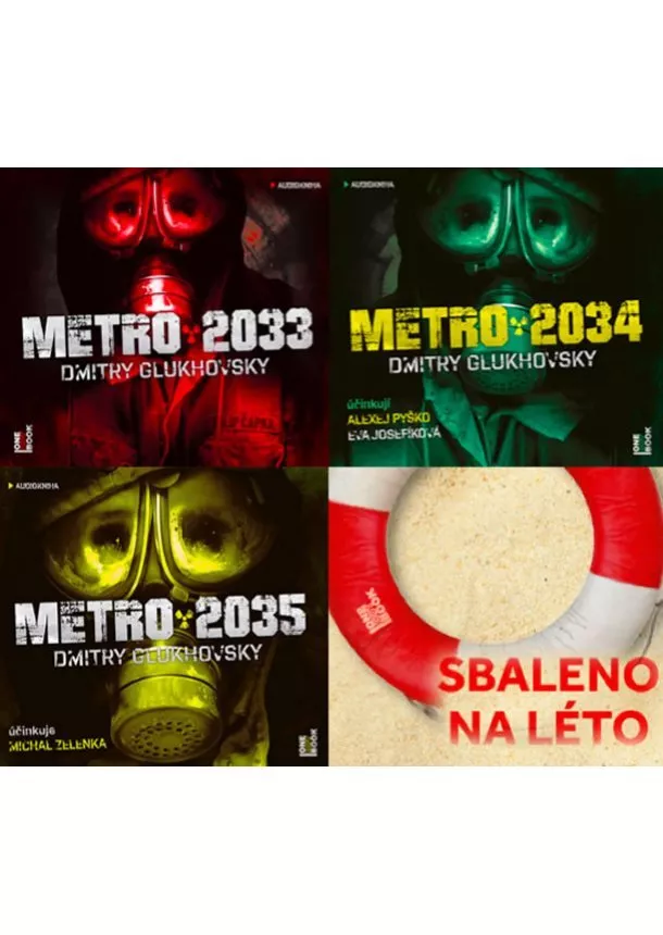 Dmitry Glukhovsky - Metro trilogie - CDmp3 (komplet Metro 20