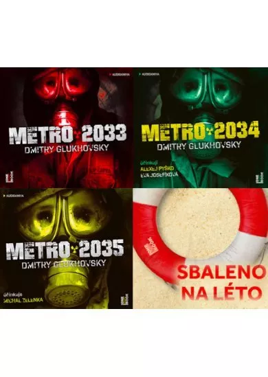 Metro trilogie - CDmp3 (komplet Metro 20