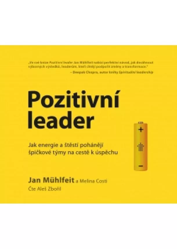 Jan Mühlfeit, Melina Costi - Pozitivní leader - audiokniha