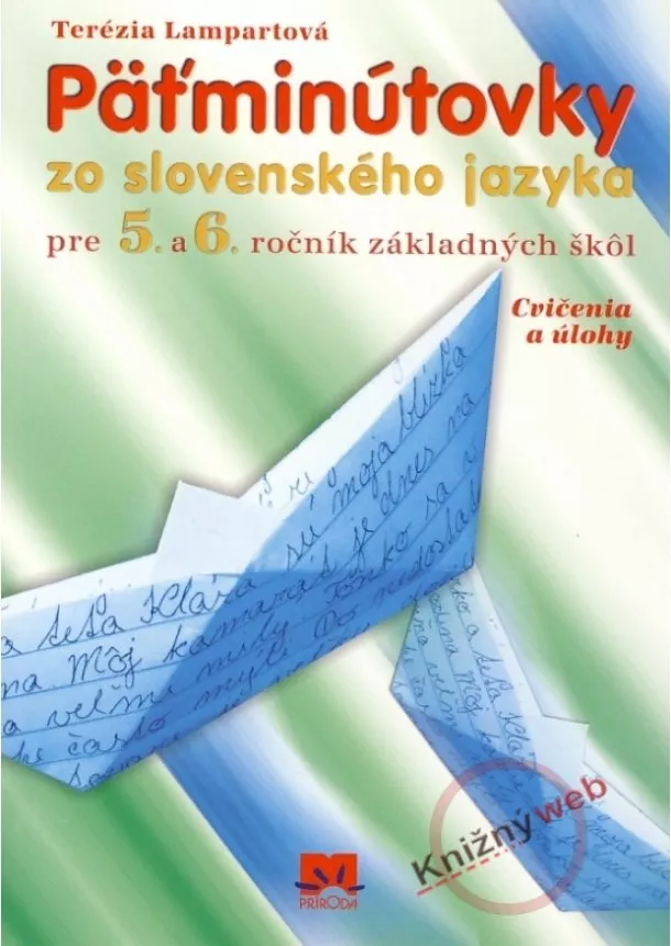 Terézia Lampartová - Päťminútovky zo slovenského jazyka pre 5.- 6.ročník základných škôl - 2.vydanie