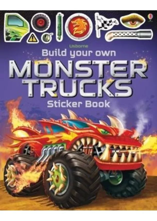 Simon Tudhope - Build Your Own Monster Trucks Sticker Book