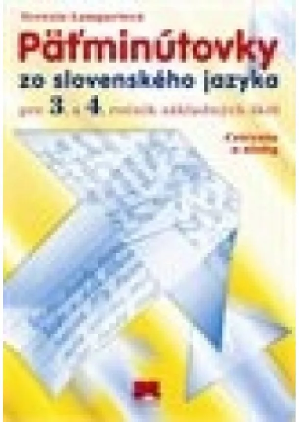 Terézia Lampartová - Päťminútovky zo slovenského jazyka pre 3.- 4.ročník základných škôl