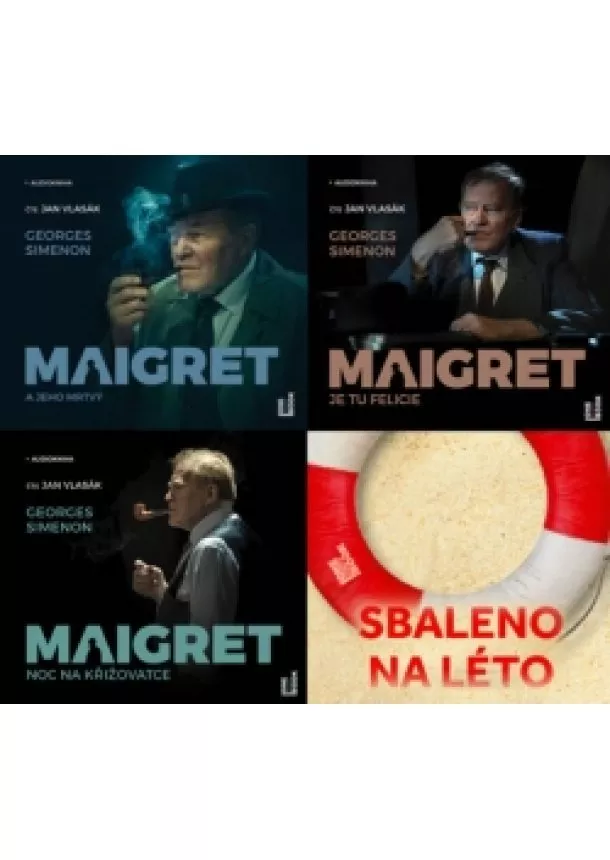 Georges Simenon - Maigret - CDmp3 (komplet Maigret a jeho