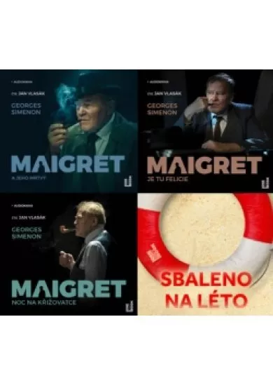 Maigret - CDmp3 (komplet Maigret a jeho