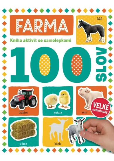 Farma 100 slov - Kniha aktivit se samolepkami