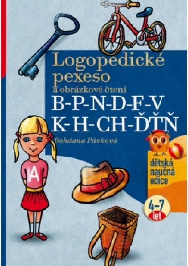 Bohdana Pávková - Logopedické pexeso a obrázkové čtení