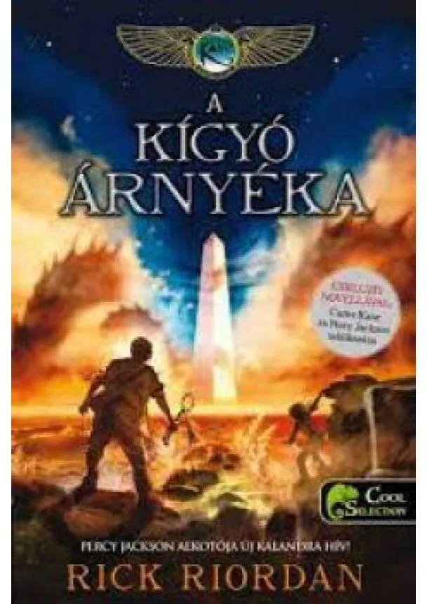 Rick Riordan - A kígyó árnyéka - Kane krónikák 3. (új kiadás) /Puha