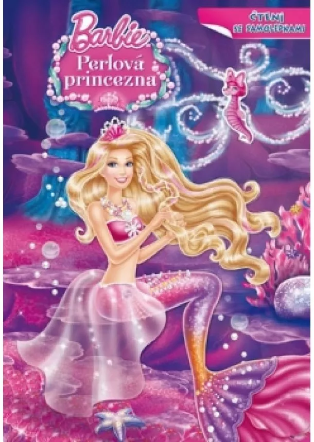 Mattel - Barbie - Perlová princezna - Čtení se samolepkami