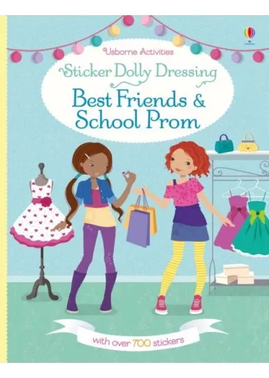 Sticker Dolly Dressing Best Friends and School Prom