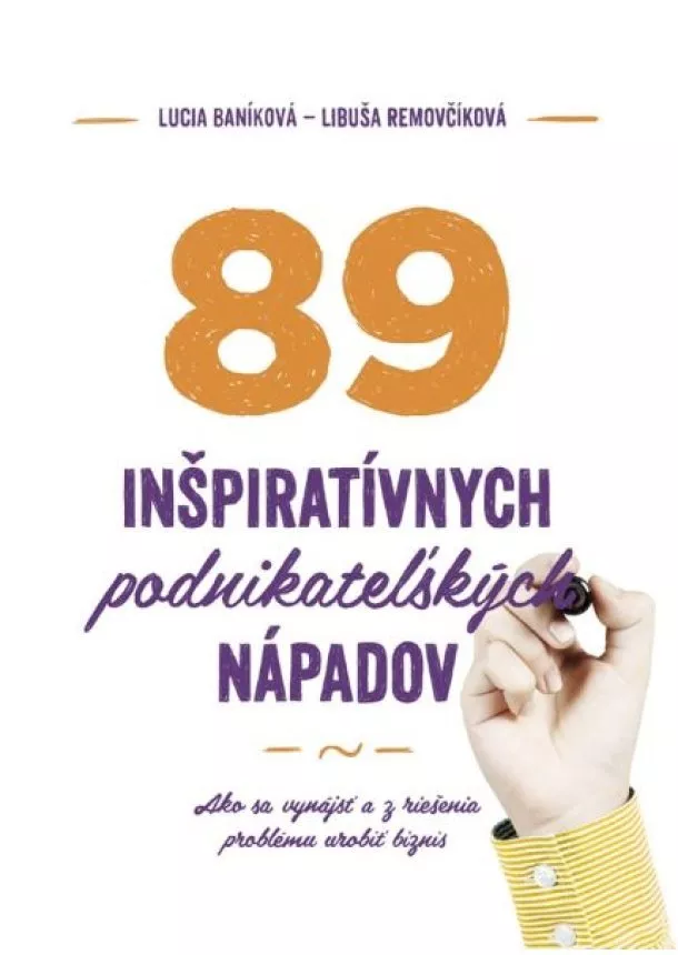 Lucia Baníková, Libuša Removčíková - 89 inšpiratívnych podnikateľských nápadov - Ako sa vynájsť a z riešenia problému urobiť biznis