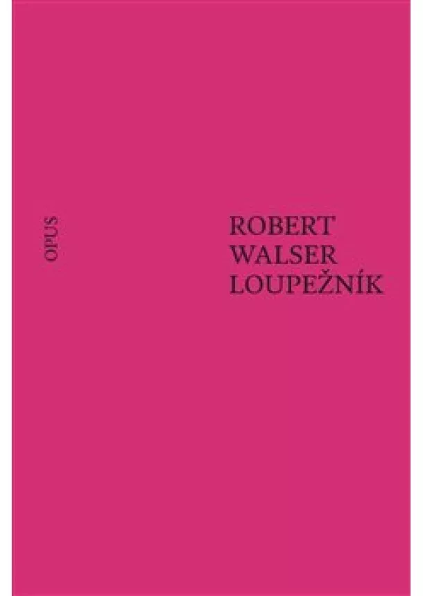 Robert Walser - Loupežník