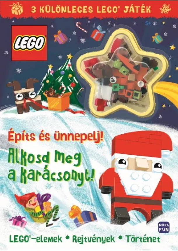 LEGO - Lego: Építs és ünnepelj! - Alkosd meg a karácsonyt! - 3 különleges Lego játék §K