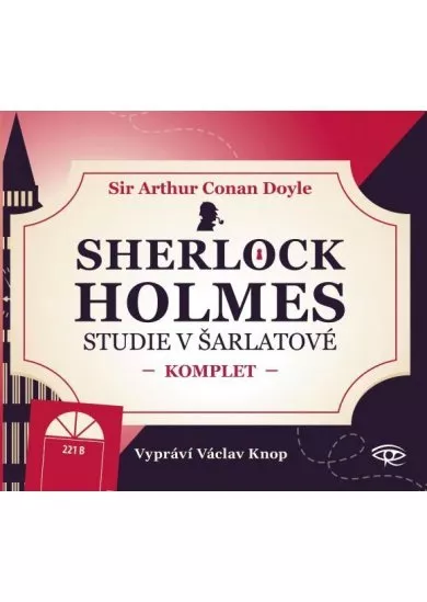 Sherlock Holmes - Studie v šarlatové - CDm3 (Čte Václav Knop)