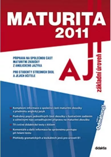 Maturita 2011 - Anglický jazyk