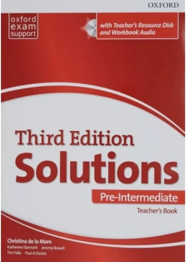 Paul A., Tim Falla, Davies - Solutions 3rd Edition: Pre-Int Teacher´s Pack