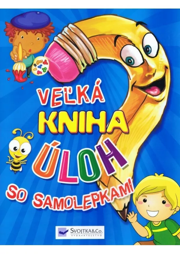 autor neuvedený - Veľká kniha úloh so samolepkami