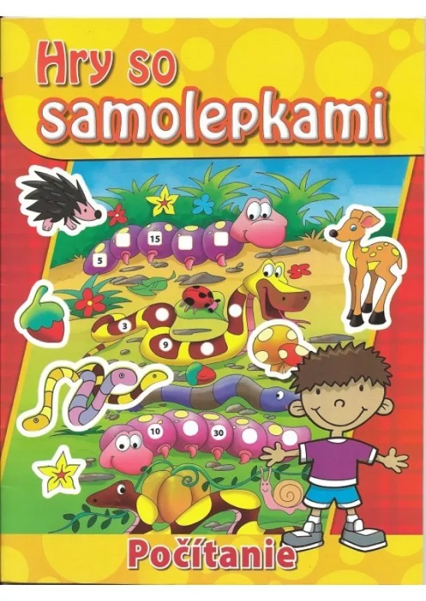 Kolektív - Počítanie - Hry so samolepkami