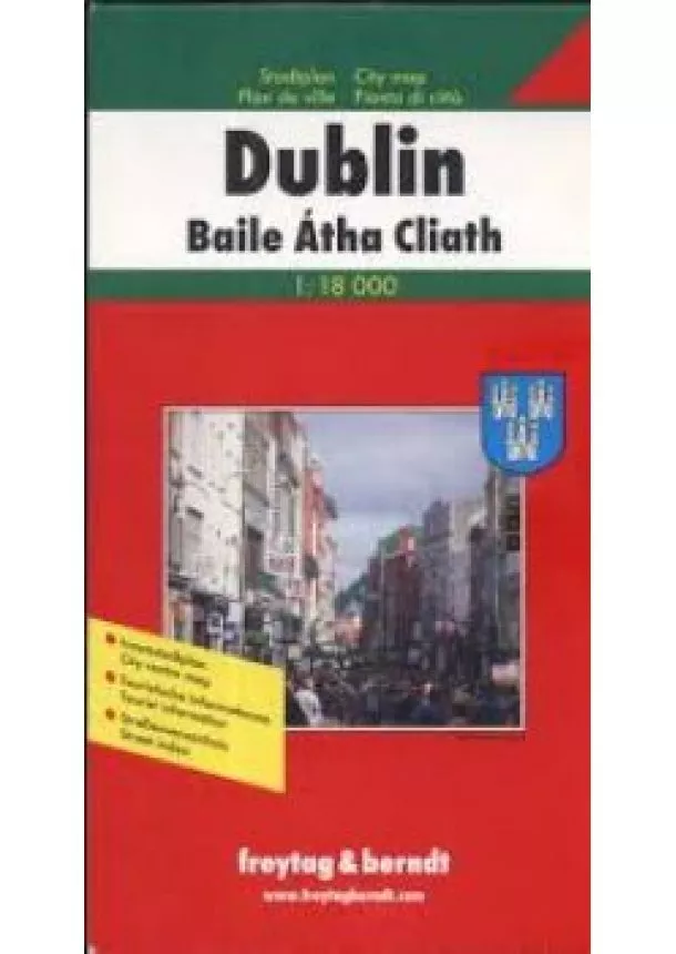 Kolektív - Dublin mapa mesta 1:18 000