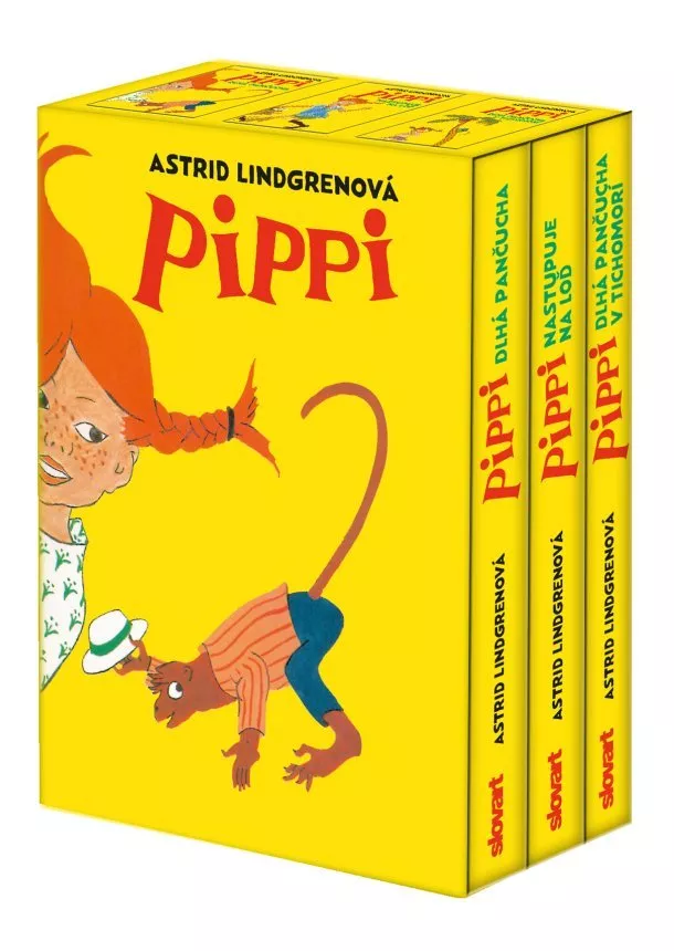 Astrid Lindgrenová - Pippi Dlhá Pančucha set