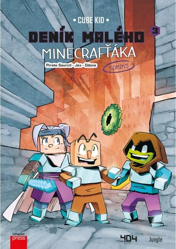 Cube Kid - Deník malého Minecrafťáka: komiks 3