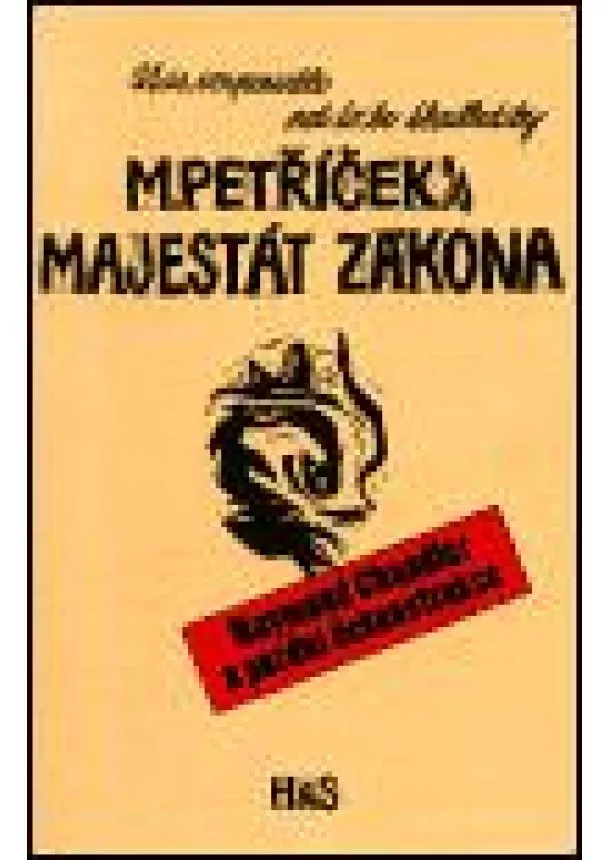 Miroslav Petříček - Majestát zákona - Raymond Chandler a pozdní dekonstrukce