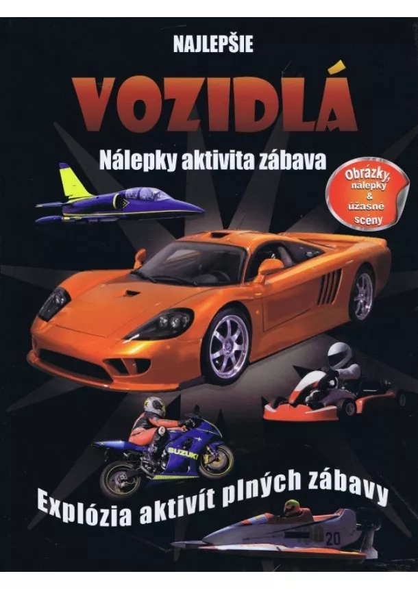 autor neuvedený - Najlepšie vozidlá - Nálepky aktivita zábava