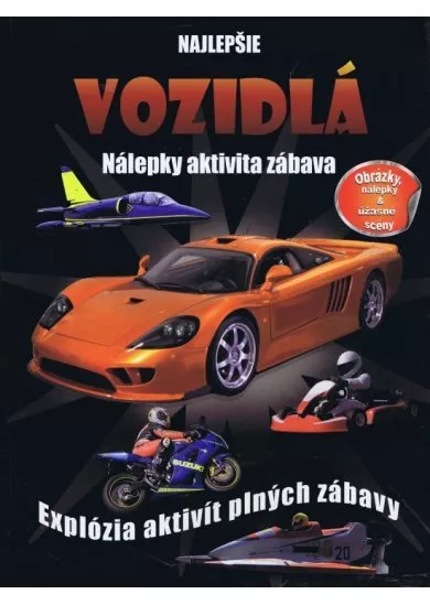 Najlepšie vozidlá - Nálepky aktivita zábava