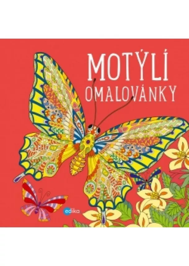 Julie Bezděková - Motýlí omalovánky