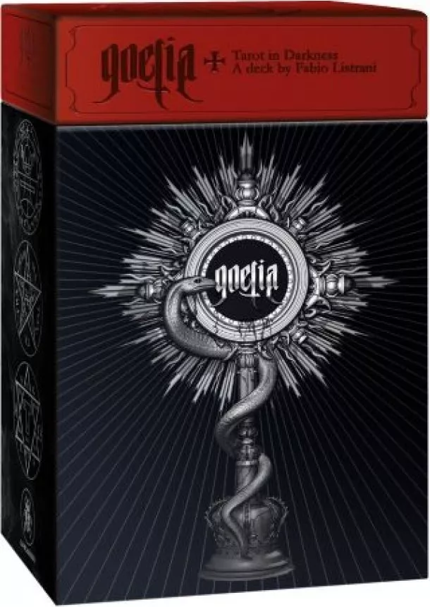 Fabio Listrani - Goetia Tarot in Darkness - 78 Tarot Cards with Book