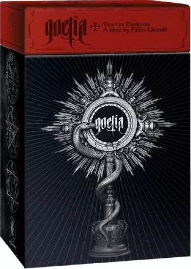 Goetia Tarot in Darkness - 78 Tarot Cards with Book