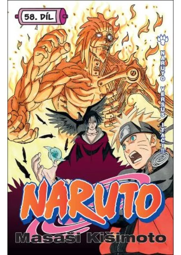 Masaši Kišimoto - Naruto 58: Naruto versus Itači