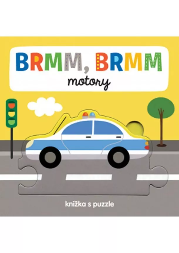 Beatrice Tinarelli - BRMM, BRMM motory - Knížka s puzzle