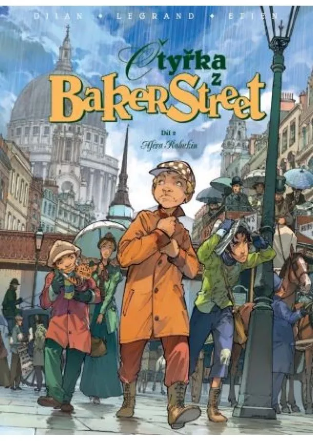 Jean-Blaise Djian, Olivier Legrand - Čtyřka z Baker Street 2 - Aféra Rabukin