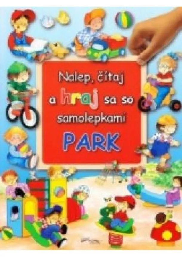 Nalep, čítaj a hraj sa so samolepkami - Park    