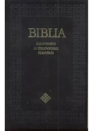 BIBLIA /ÓSZÖV. ÉS ÚJSZÖV. SZENTÍRÁS /KATOLIKUS FORD. (KÖZEPES /PUHA)