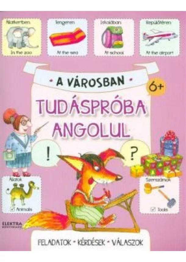 Foglalkoztató - Tudáspróba angolul - A városban