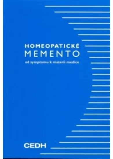 Homeopatické memento