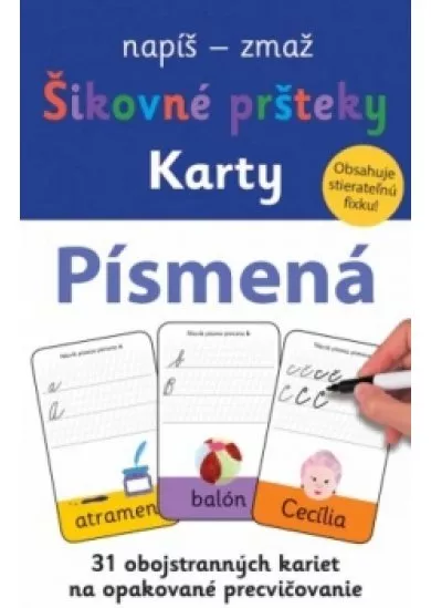 Písmená - Šikovné pršteky