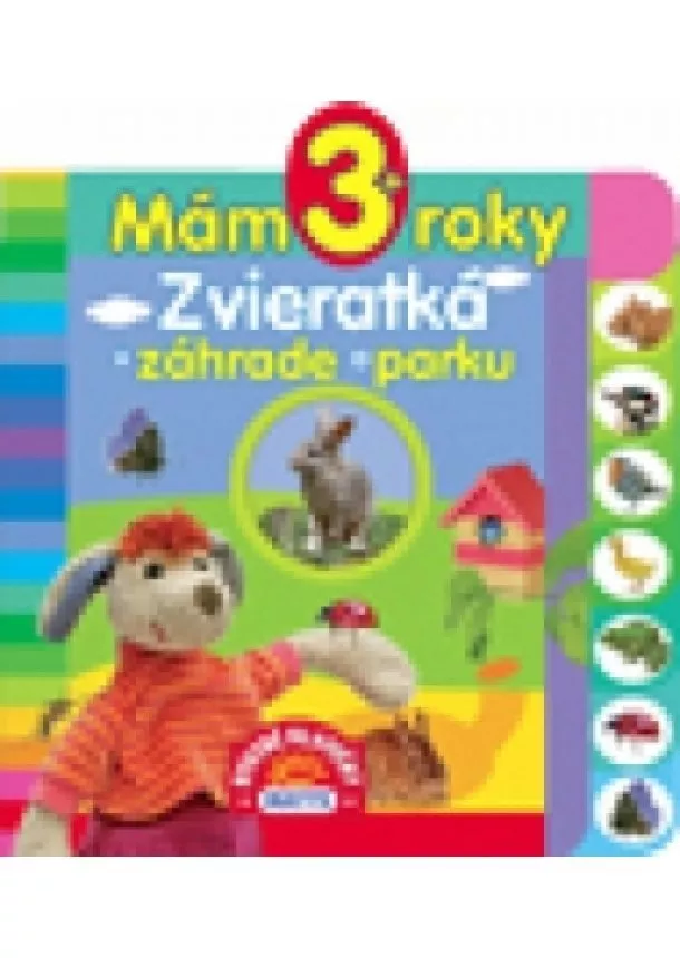 autor neuvedený - Mám 3+ roky - Zvieratká v záhrade a parku