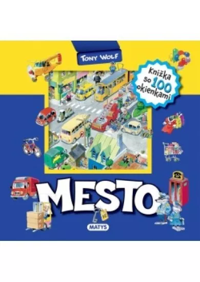 Mesto - knižka so 100 okienkami