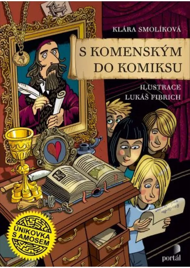 Klára Smolíková - S Komenským do komiksu - Únikovka s Amosem