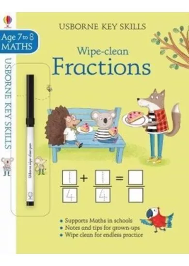 Wipe clean Fractions 7-8